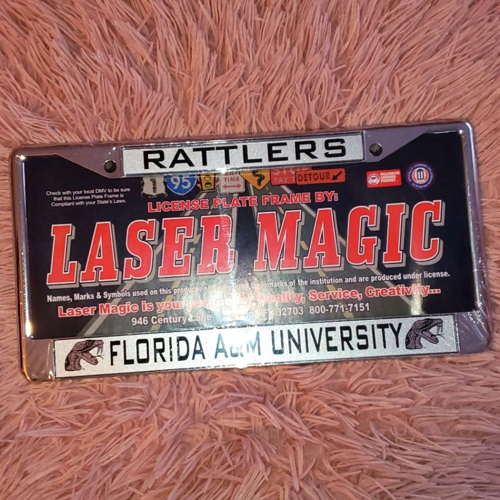 FAMU License Plate Frame